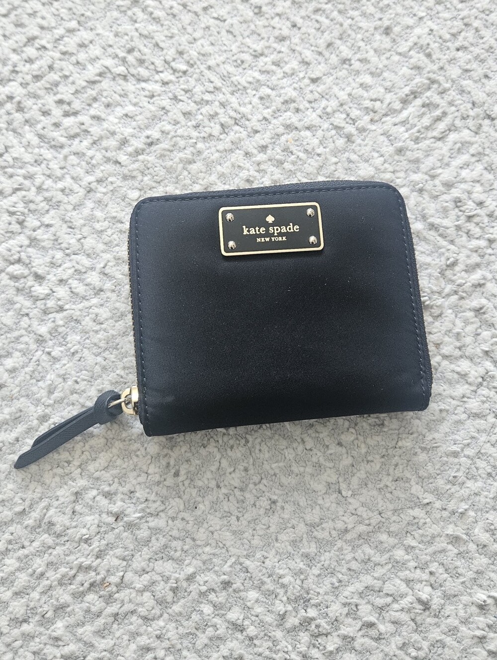 KATE SPADE Black Nylon Wallet Darci Wilson Road